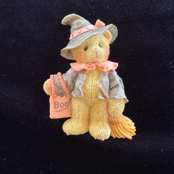 Cherished Teddies Jewelry - **SOLD**Cherished Teddies Gretel The Witch Halloween Pin Vintage 1993